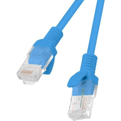 Sieťový kábel Lanberg U/UTP Cat 5e RJ45 / RJ45 30 m modrý