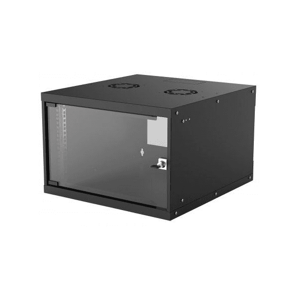 Intellinet 714785 rack 6U Nástenný regál Čierna