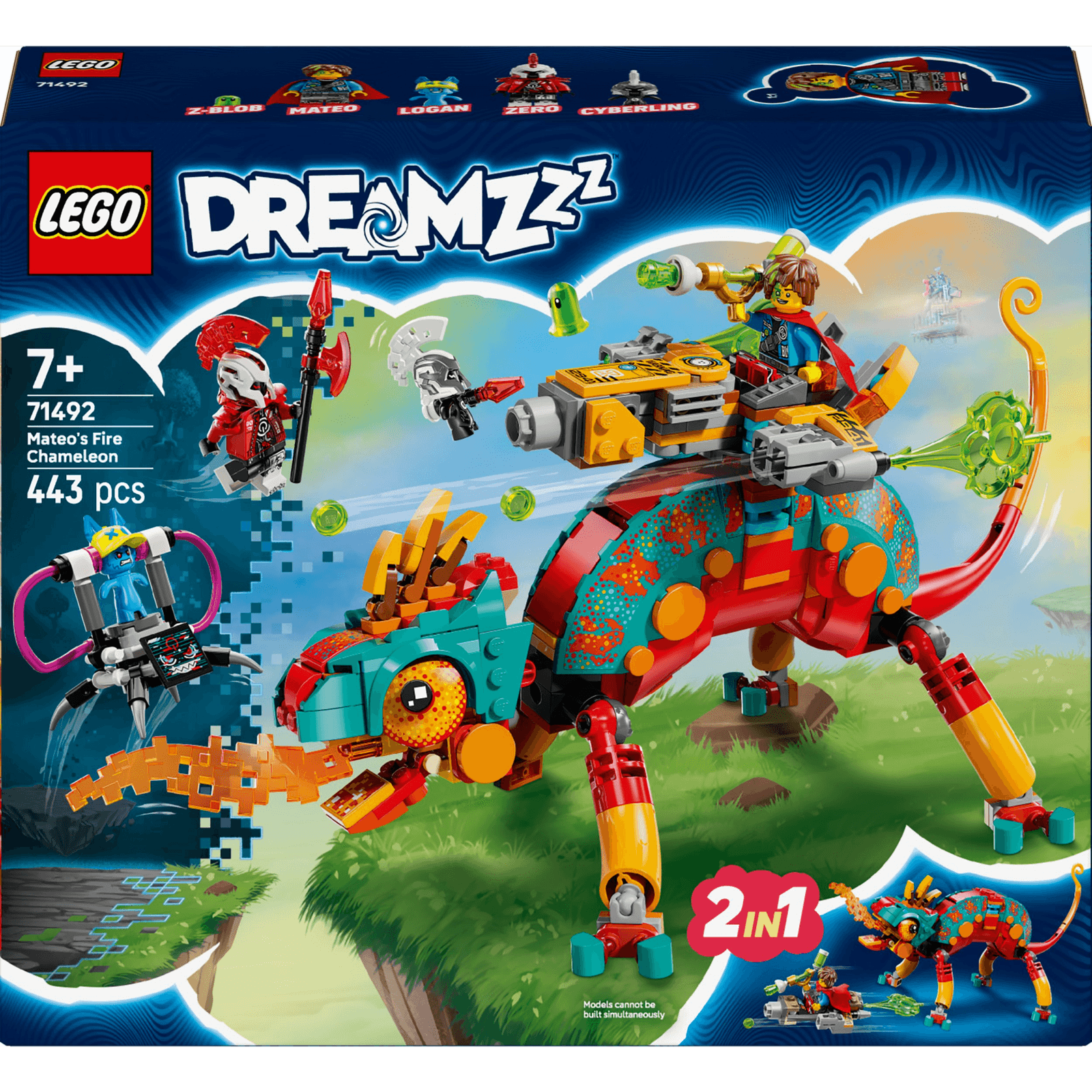 LEGO DREAMZzz 71492 Mateo a jeho ohnivý chameleón