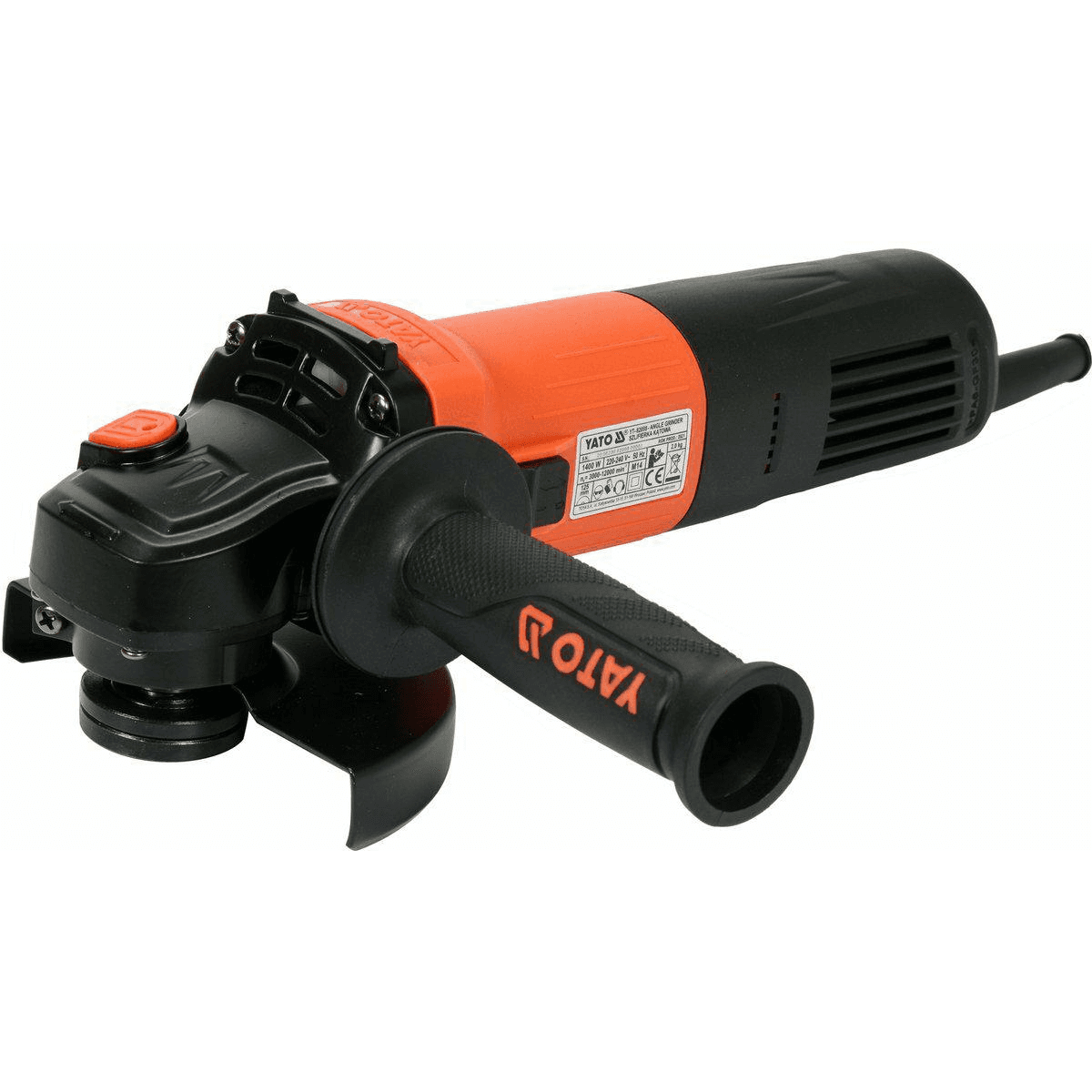 UHLOVÁ BRÚSKA 1400W 125MM S NASTAVENÍM YT-82098