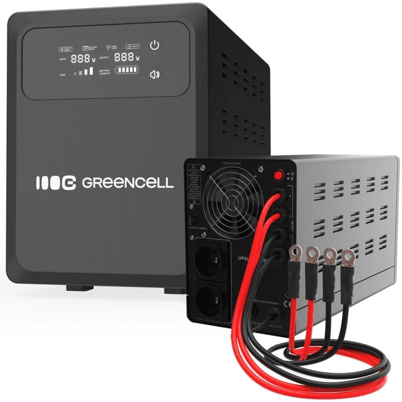 Záložný zdroj UPS Green Cell UPSLPPC1200 2000 VA 1200 W