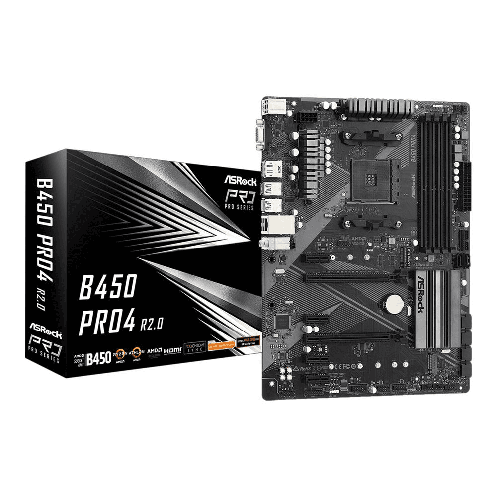 Základná doska ATX ASRock B450 Pro4 R2.0