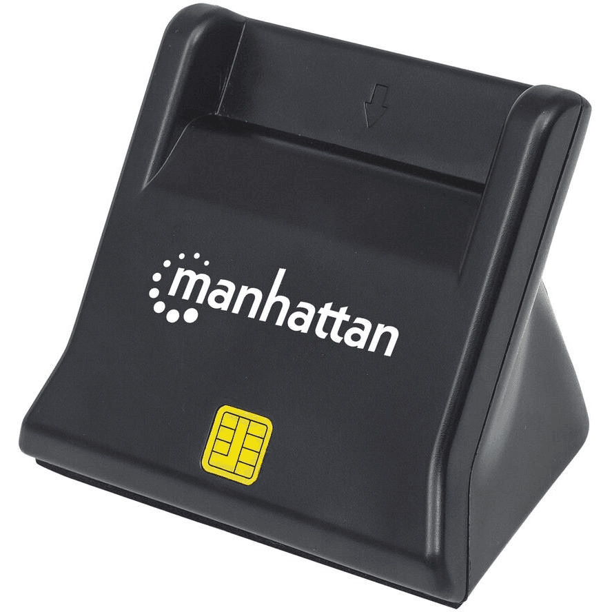 Manhattan 102025 čítačka čipových kariet Vnútorný USB USB 2.0 Čierna