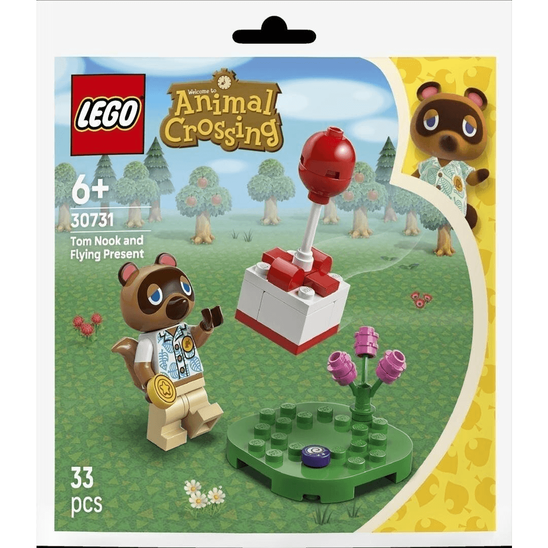 LEGO Animal Crossing Tom Nook a lietajúci darček 30731