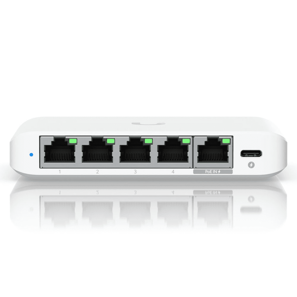 Switch Ubiquiti Unifi Flex 2.5G-5 (USW-Flex-2.5G-5) – 2.5Gbe porty, PoE IN