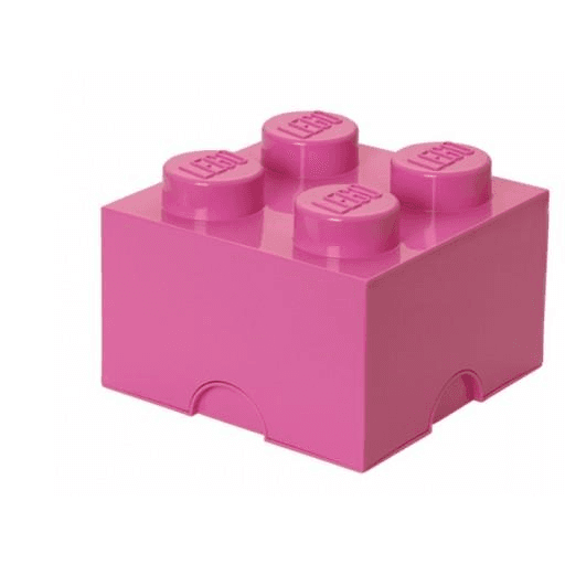 LEGO 40031739 Dóza na kocky 2x2 ružová