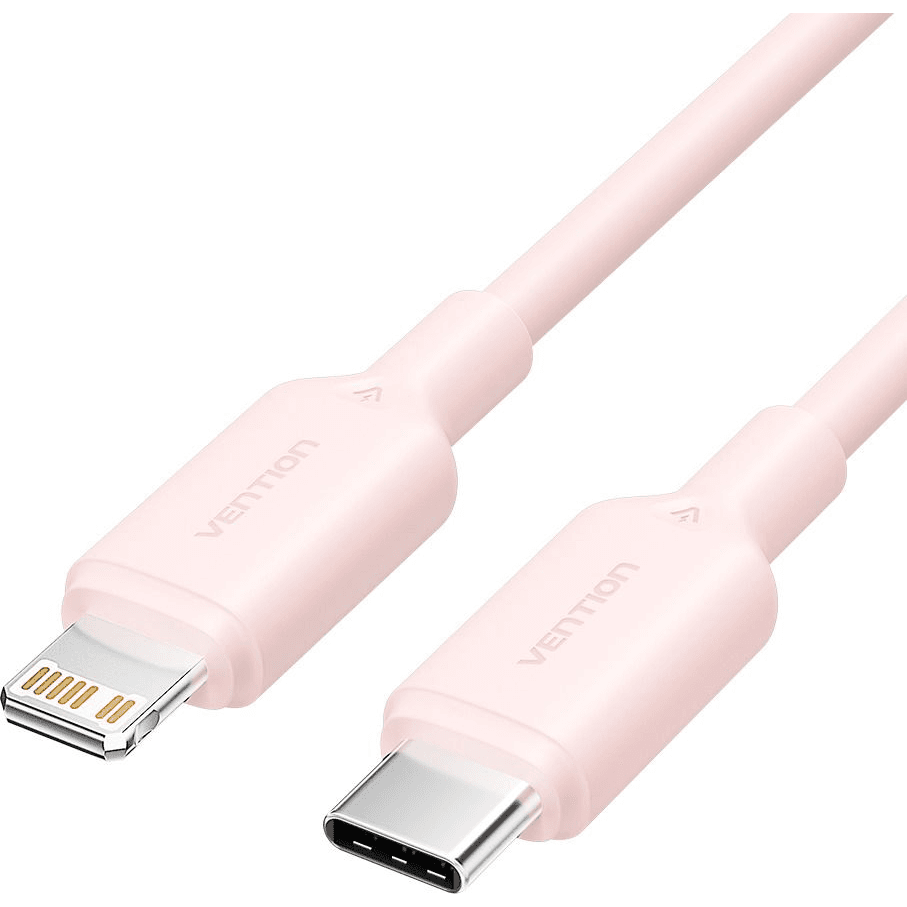 Kábel Vention USB typ C - Apple Lightning 1 m ružový