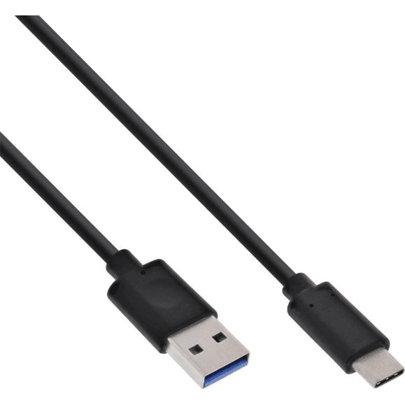 InLine 35717 USB kábel USB 3.2 Gen 2 (3.1 Gen 2) 0,3 m USB A USB C Čierna