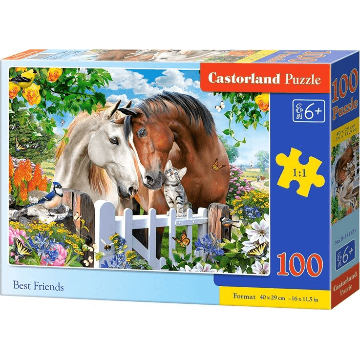 Castorland B-111121 puzzle 100 kusov Zvieratá