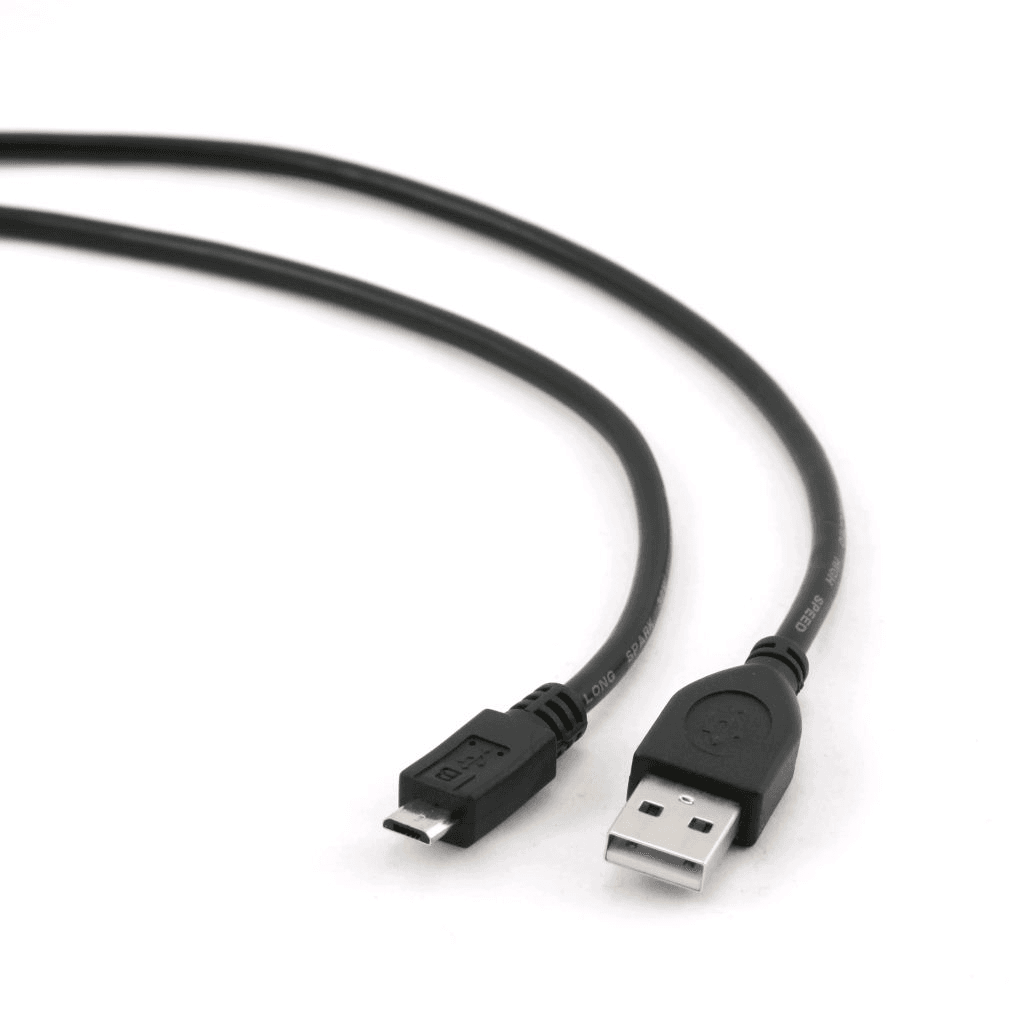 Kábel Gembird USB - microUSB typ B 0,3 m čierny