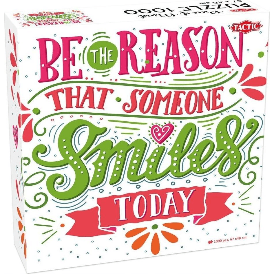 Tactic Be the Reason that Someone Smiles Today 1000 pcs Puzzle 1000 kusov Umenie