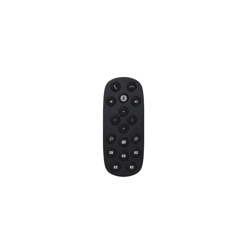Logitech Group diaľkové ovládanie RF Wireless Videokonferenčný systém, Webová kamera Tlačidlá