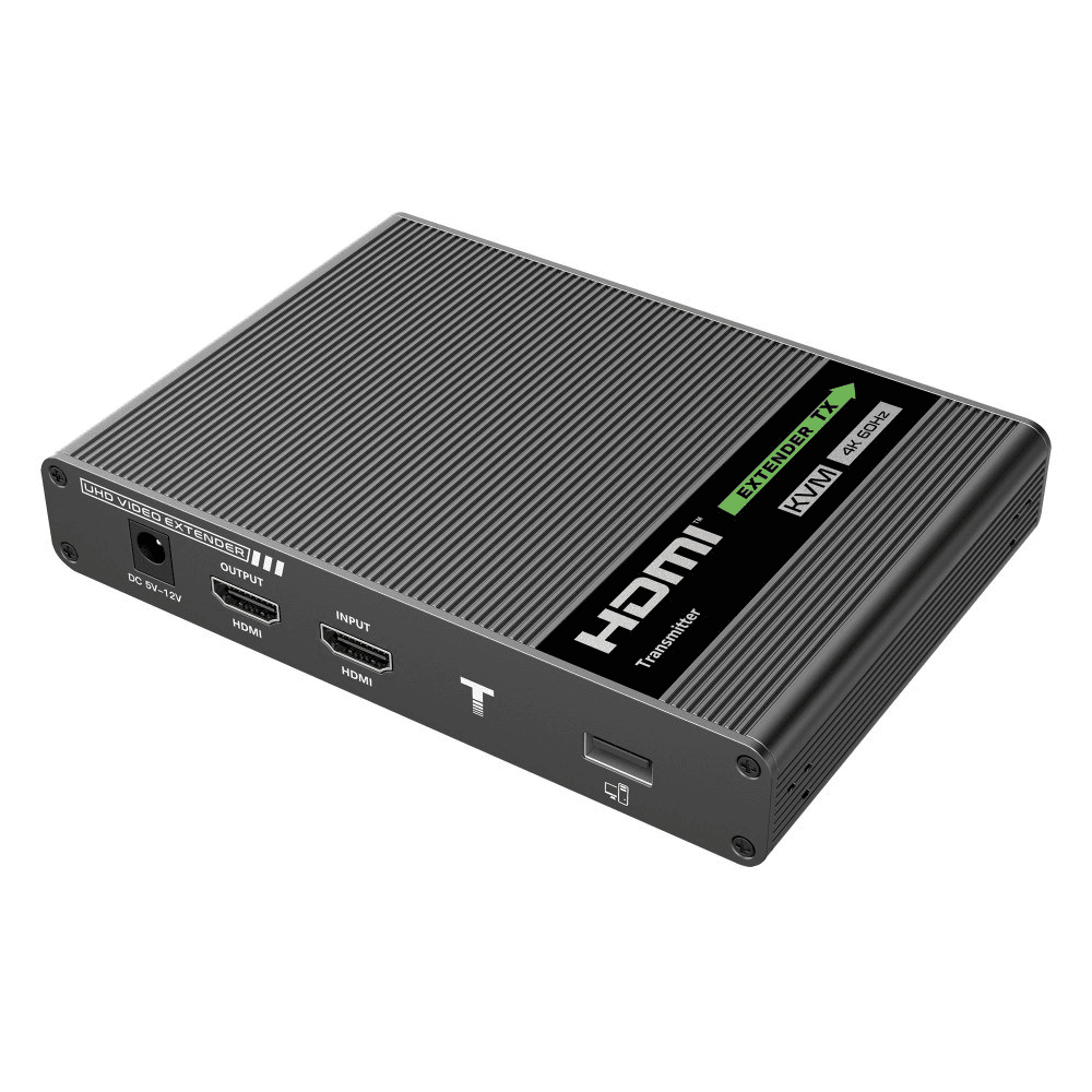 Techly IDATA HDMI-KVM67 KVM nástavec Vysielač a prijímač