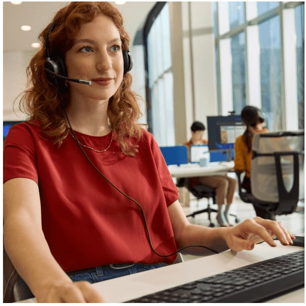 HP Poly Mission 625 Stereo USB Wired Headset