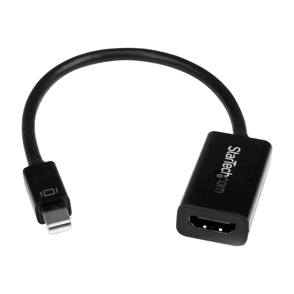 StarTech.com MDP2HD4KS adaptér na video kábel 0,15 m Čierna