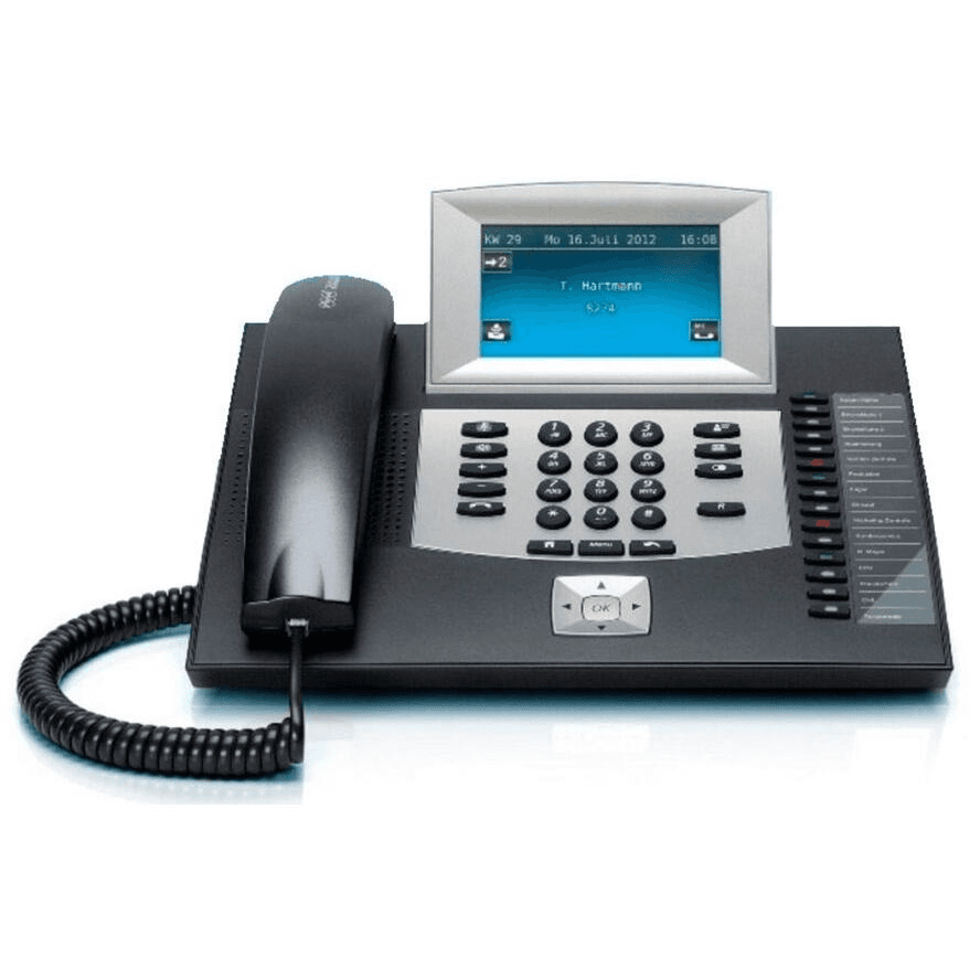 AUERSWALD Telefón COMfortel 2600 IP schwarz