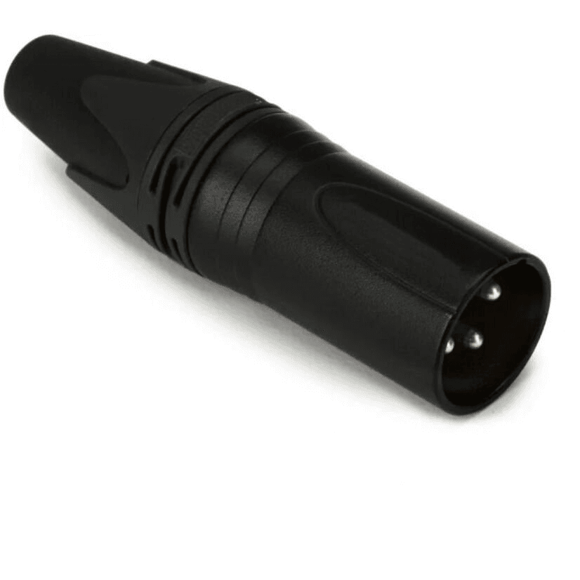 Equip 147930 káblový konektor 3-Pole XLR Čierna