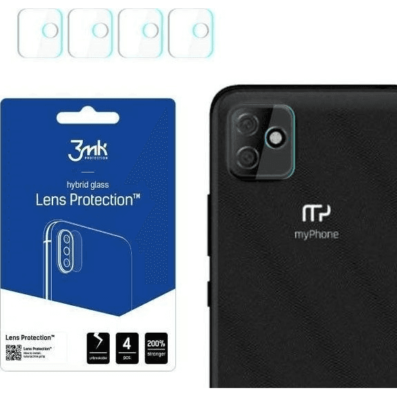 Hybridné sklo 3MK pre myPhone Fun 9, 4 ks