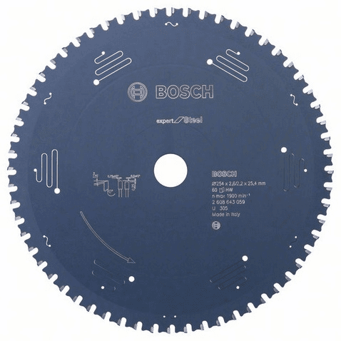Bosch 2608643059 pílový kotúč 25,4 cm 1 kusov