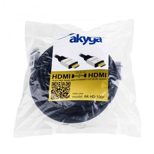 Kábel Akyga AK-HD-PRO AK-HD-100P HDMI - HDMI 10 m