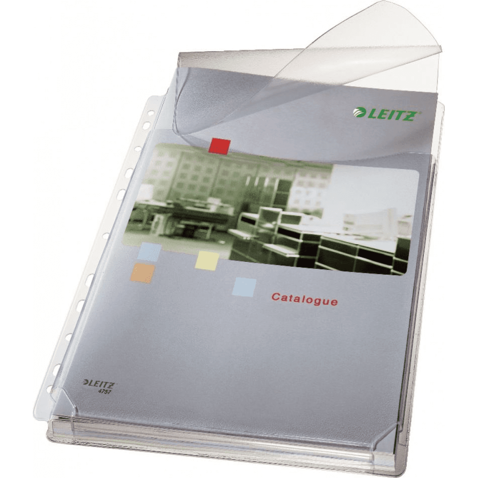 Leitz 47573003 obal na listy 210 x 297 mm (A4) Polyvinylchlorid (PVC) 5 kusov