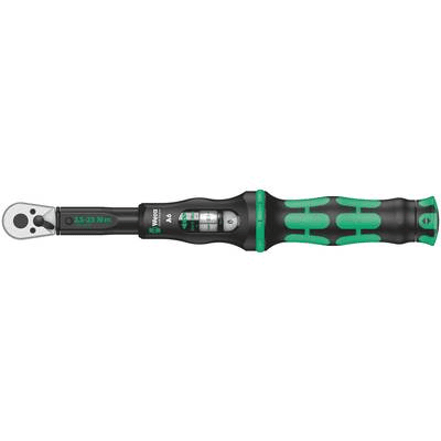 Dynamometrický kľúč 2,5-25 Nm Click-Torque s prepínateľnou račňou 1/4"