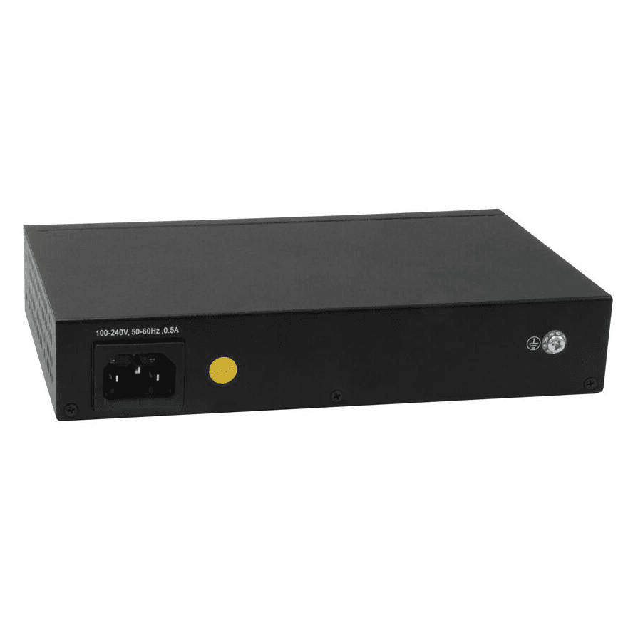 LevelOne GEL-1061 sieťový prepínač Riadený L2 Gigabit Ethernet (10/100/1000) Čierna