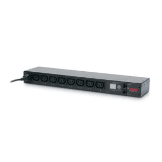 APC AP7920B napäťová distribučná jednotka (PDU) 8 AC zásuvky/AC zásuviek 0U/1U Čierna
