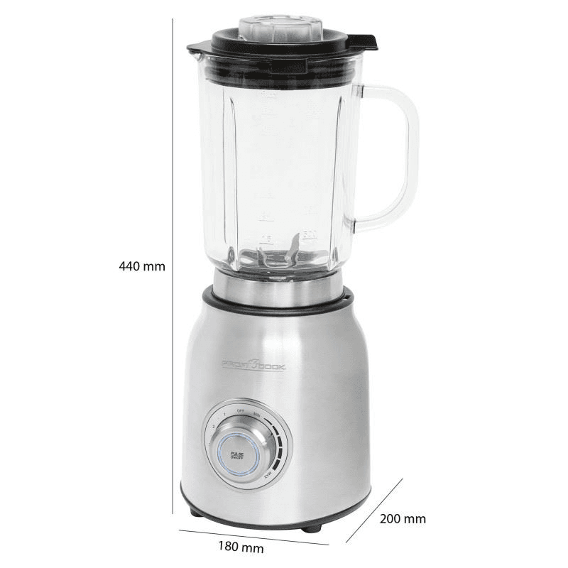 Pohárový mixér Profi Cook 501207 1200 W strieborný/sivý