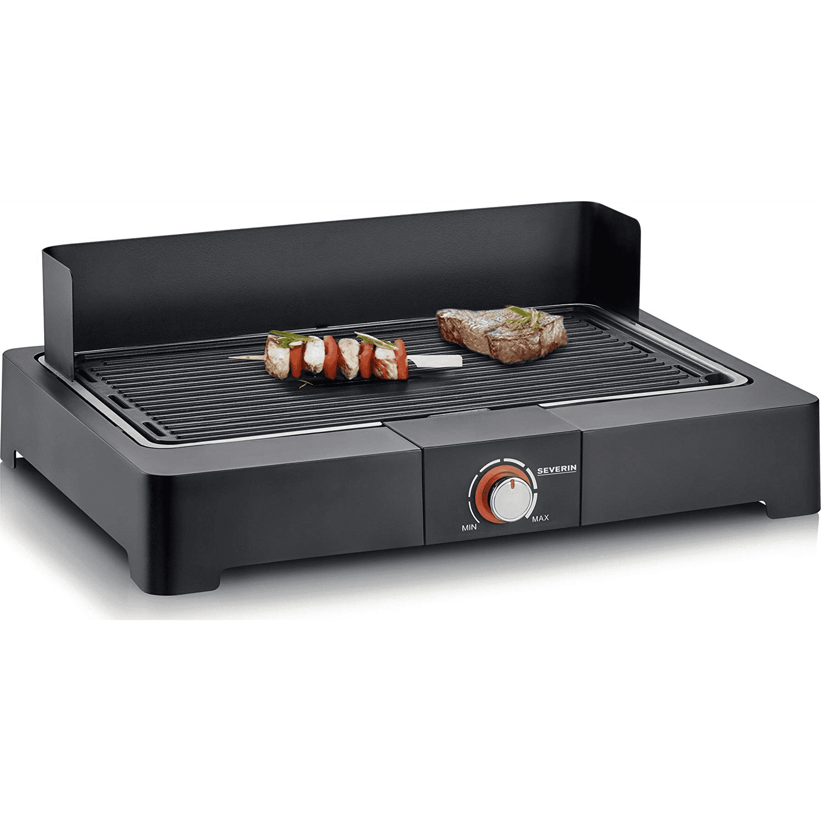 Elektrický gril na grilovanie Severin PG8567 čierny 2200 W