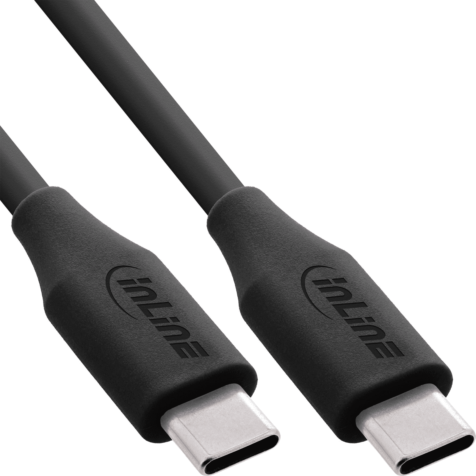 InLine 35891 USB kábel USB 2.0 1 m USB C 0,48 Gbit/s 100 W Čierna