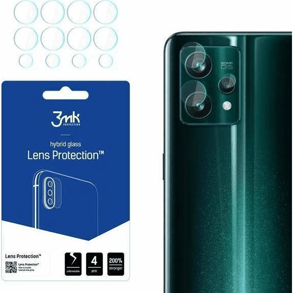 Hybridné sklo 3MK pre realme 9 Pro+ 4 ks
