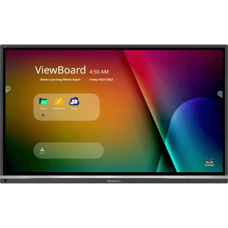 Viewsonic IFP5550-5 interaktívna tabuľa 139,7 cm (55") 3840 x 2160 px Dotyková obrazovka Čierna HDMI