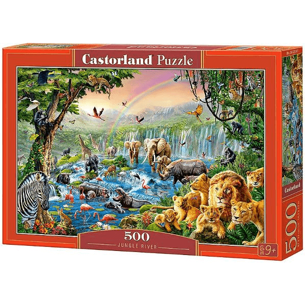 Castorland Jungle River 500 pcs Puzzle 500 kusov Fauna