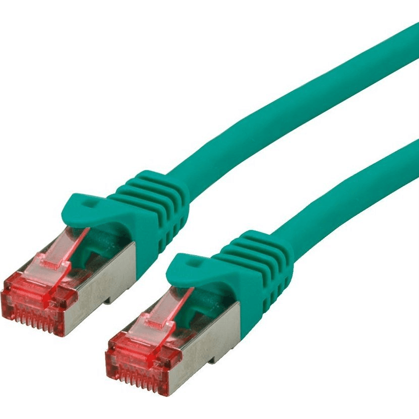 Patchcord Roline S/FTP 6 RJ45 / RJ45 1 m zelený