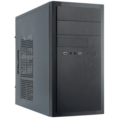 Chieftec HT-01B-350GPB počítačová skrinka Midi Tower Čierna 350 W