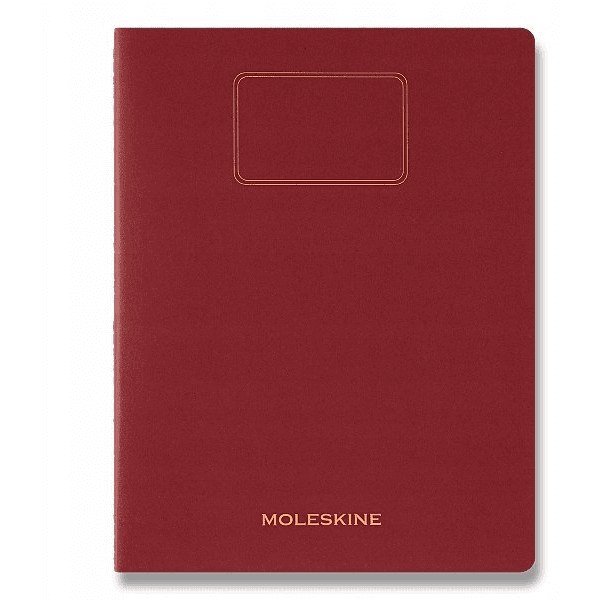 Zošit Student Cahier - XXL | Mäkká väzba | Červený | Čistý
