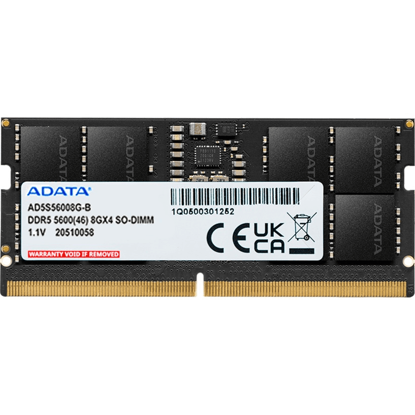 RAM pamäť DDR5 Adata AD5S56008G-S 8 GB