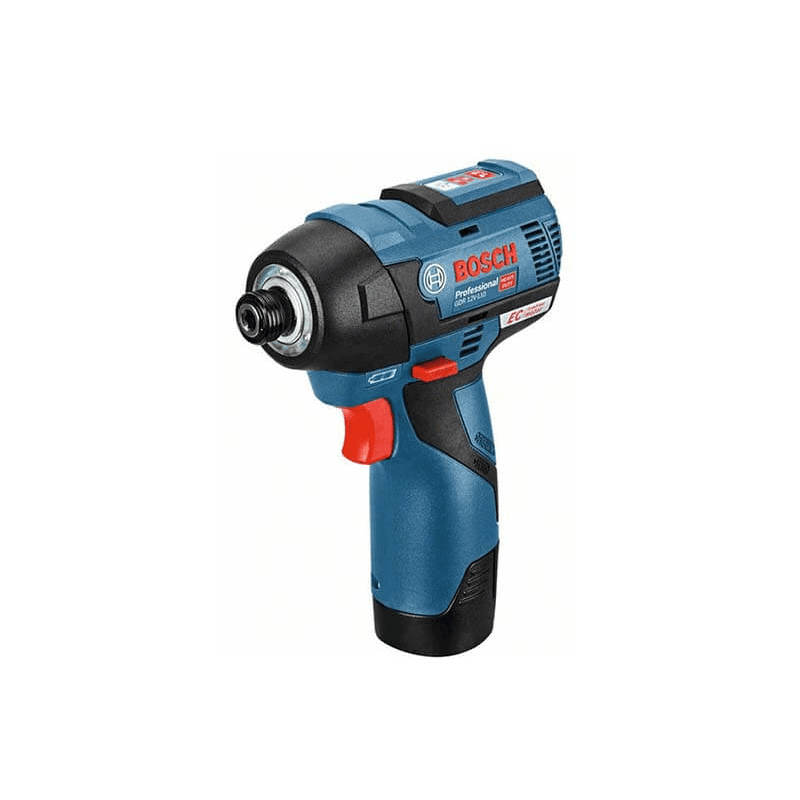 Bosch 0 601 9E0 005 AKU rázový uťahovák 1/4" 3100 ot/min 110 Nm Čierna, Modrá 12 V