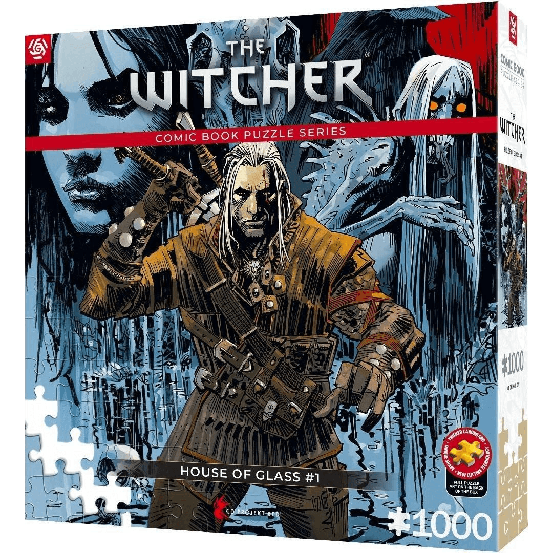 PUZZLE Puzzle Zaklínač (The Witcher) Dom zo skla - 1000 dielikov