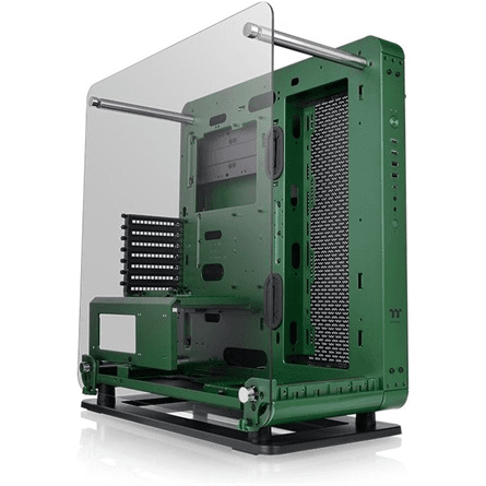 Puzdro Thermaltake Core P6 TG Racing Green Midi Tower zelené