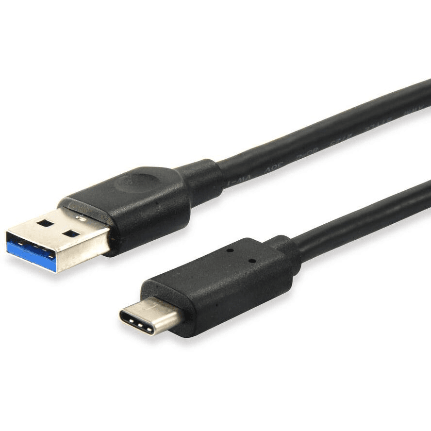 Equip 128343 USB kábel 0,25 m USB 3.2 Gen 1 (3.1 Gen 1) USB C USB A Čierna