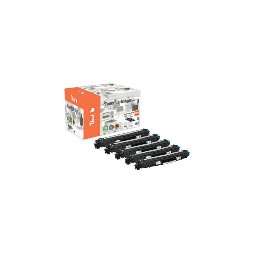 Peach PT1065 toner 5 kusov Kompatibilné Čierna