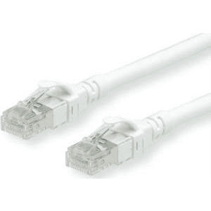 Patchcord Roline S/FTP 6 RJ45 / RJ45 0,3 m biely
