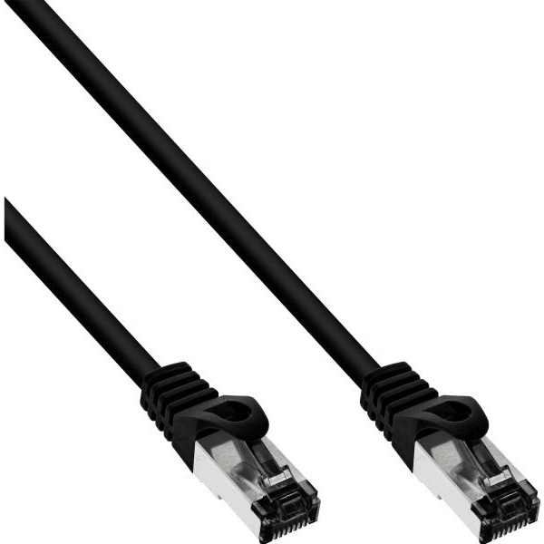 InLine 78807S sieťový kábel Čierna 7,5 m Cat8.1 S/FTP (S-STP)
