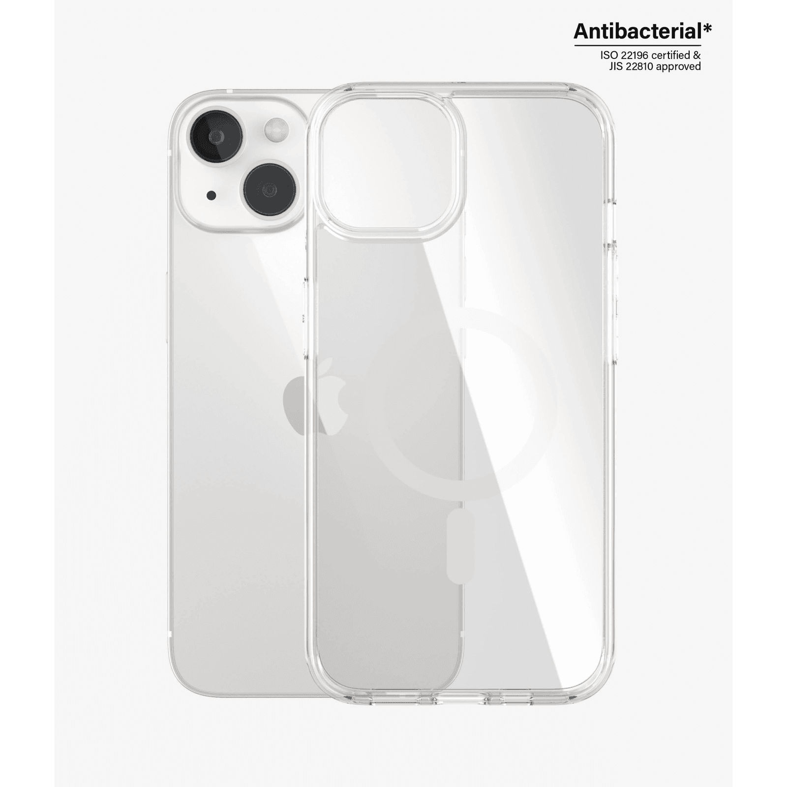 PanzerGlass HardCase MagSafe Transparent puzdro na mobilný telefón 15,5 cm (6.1") Ochranný obal Priehľadná