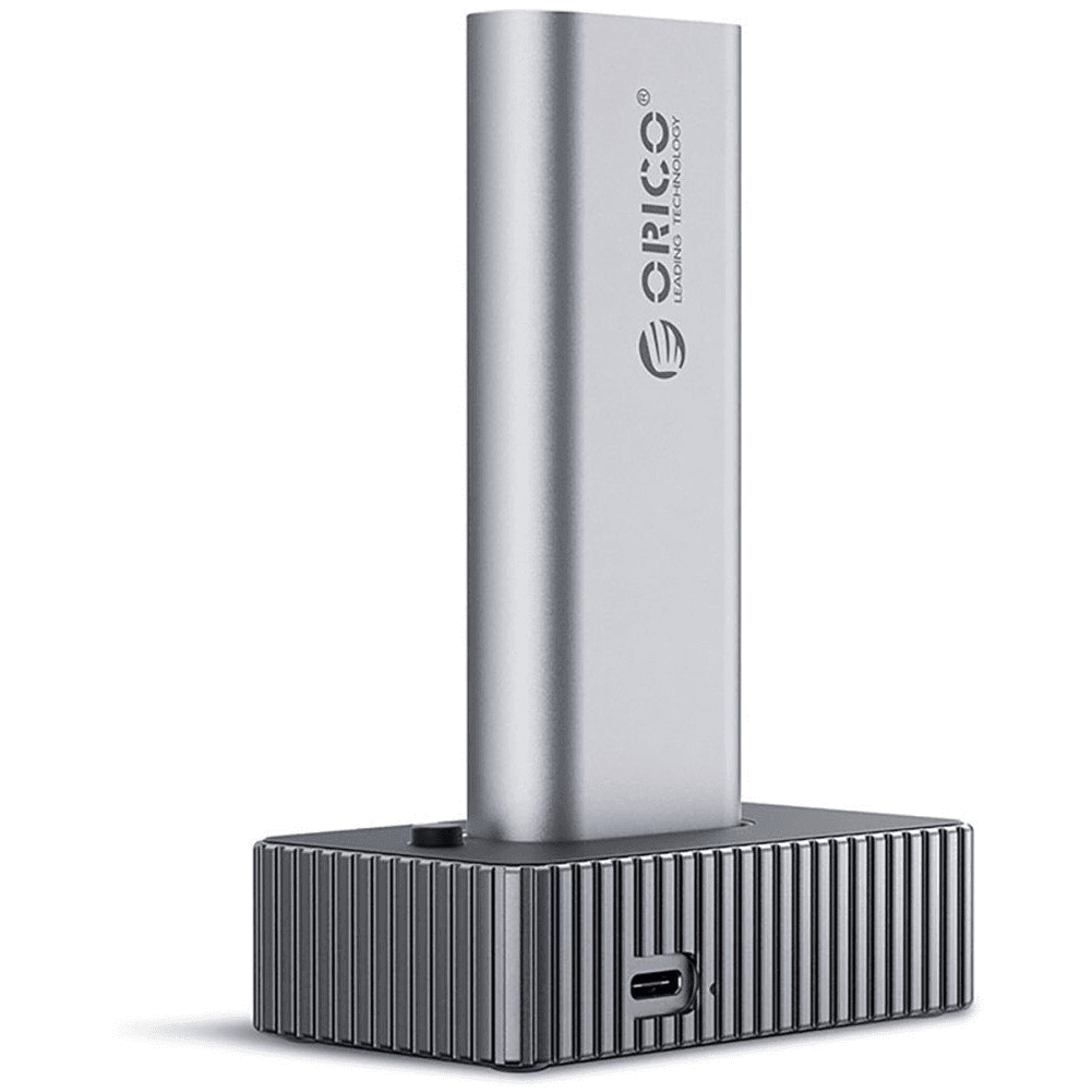 Dokovacia stanica Orico IT18C3 pre M.2 NVMe/SATA SSD - sivá