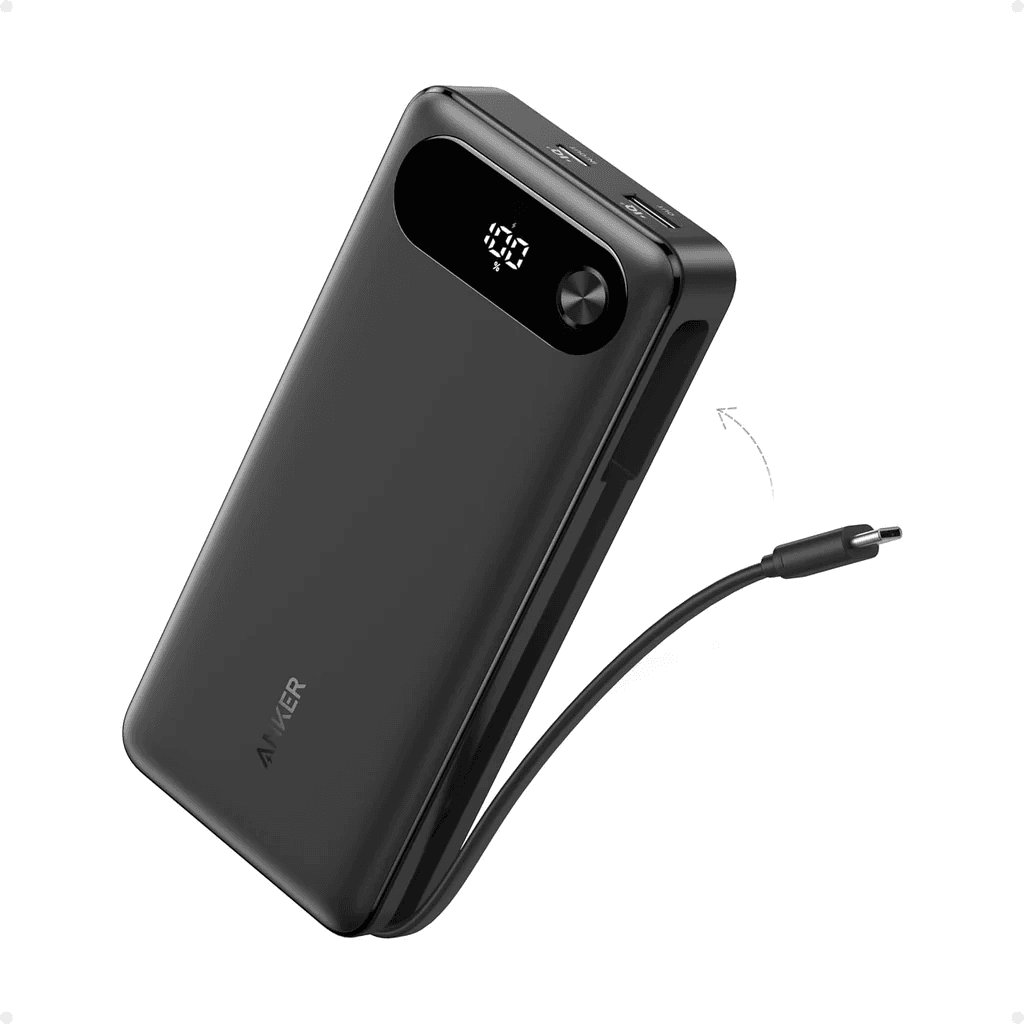 Powerbanka Anker 20000mAh 87W so zabudovaným USB-C konektorom čierna