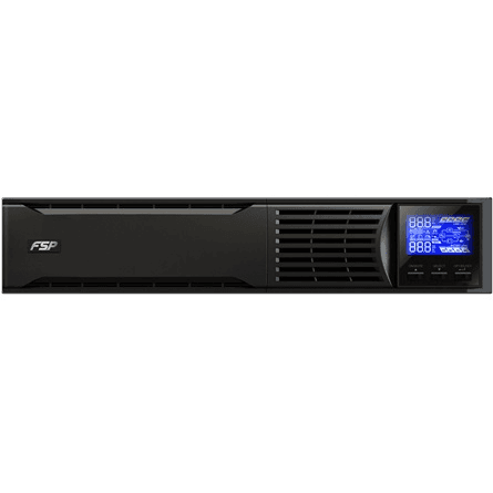 FSP Champ Rack 2K UPS S dvojitou konverziou (online) 2 kVA 1800 W 3 AC zásuvky/AC zásuviek
