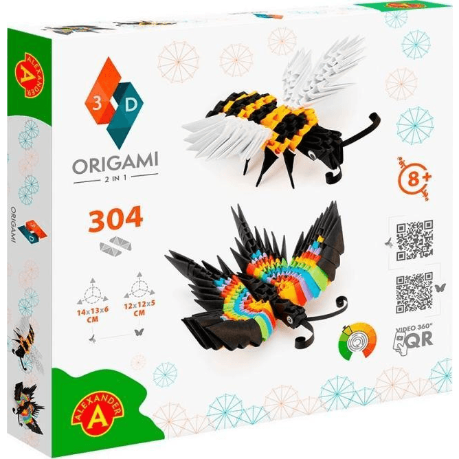 Alexander Toys EXP2566 papier na origami Papája